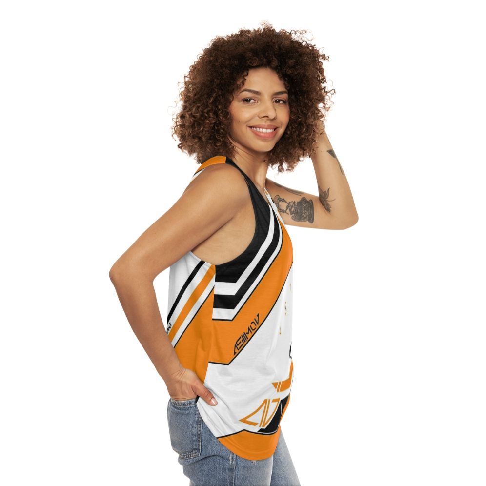 CSGO Asiimov Unisex Gaming Tank Top - women side