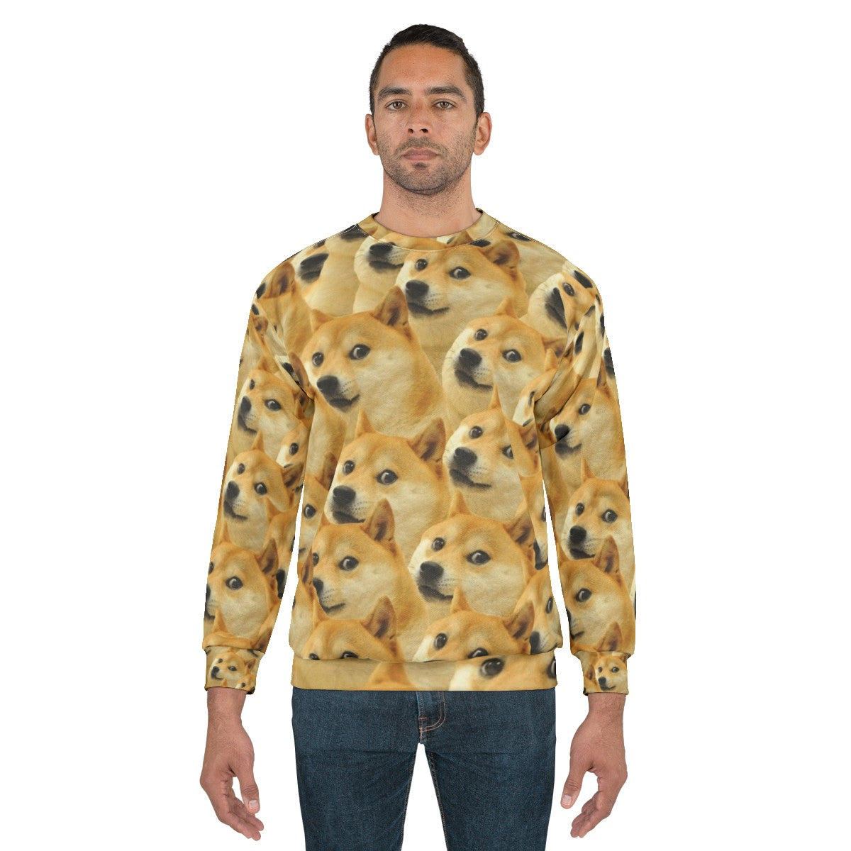 Doge Shiba Inu Meme Sweatshirt - men