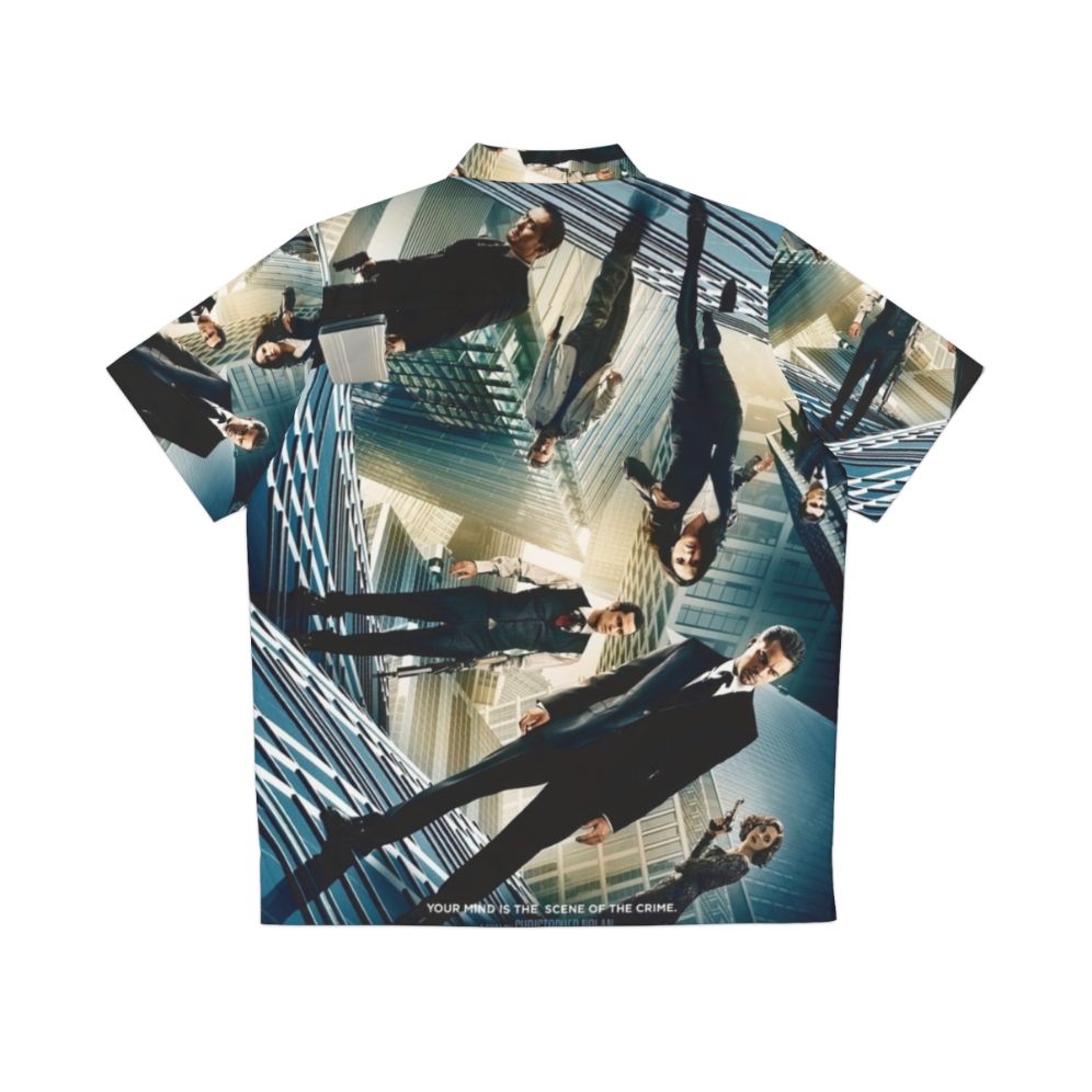 Inception movie Hawaiian shirt featuring Christopher Nolan film design - Back