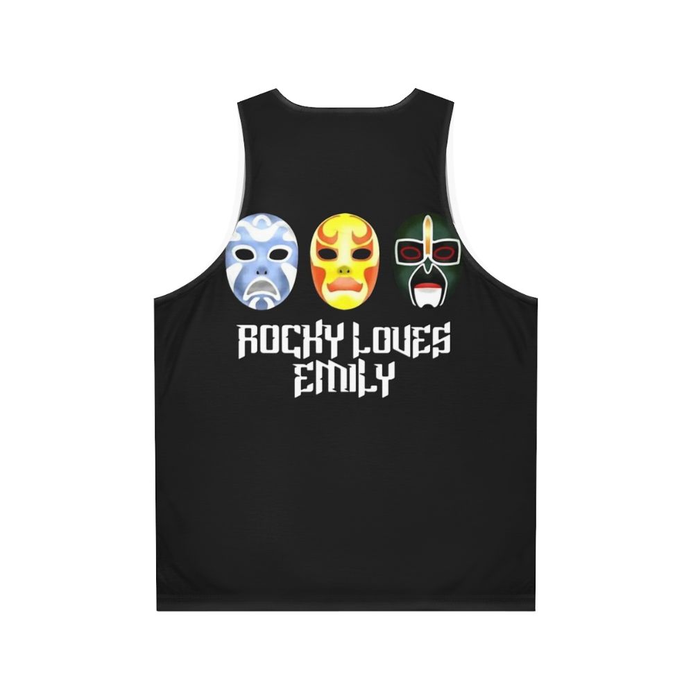 3 Ninjas Rocky Loves Emily Unisex Tank Top - Back