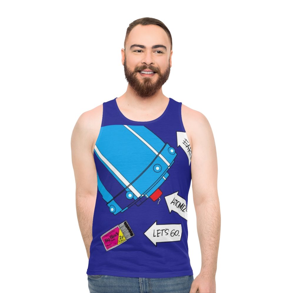 Unisex Atomizer band tank top - men