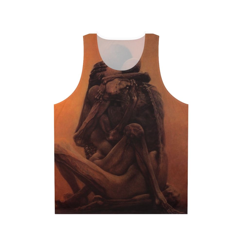 The Lovers by Zdzislaw Beksinski Surreal Tank Top