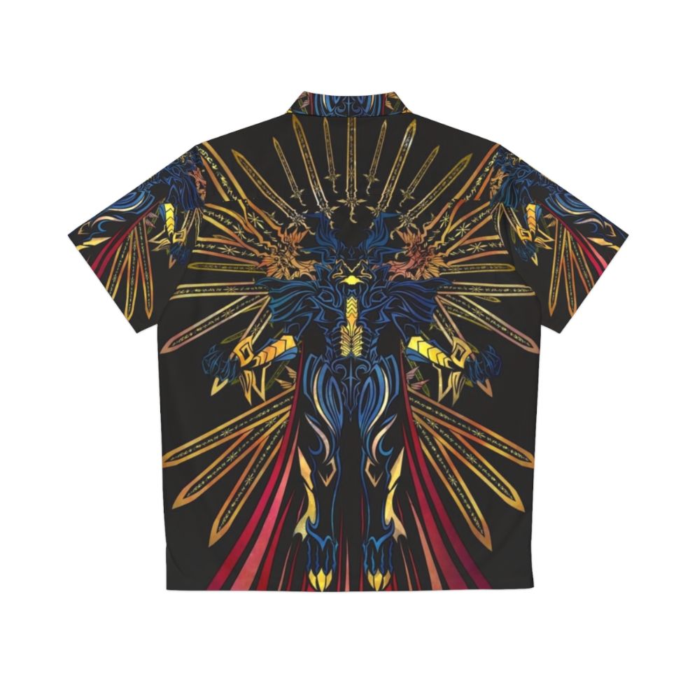 Bahamut FF15 Hawaiian Shirt - Back