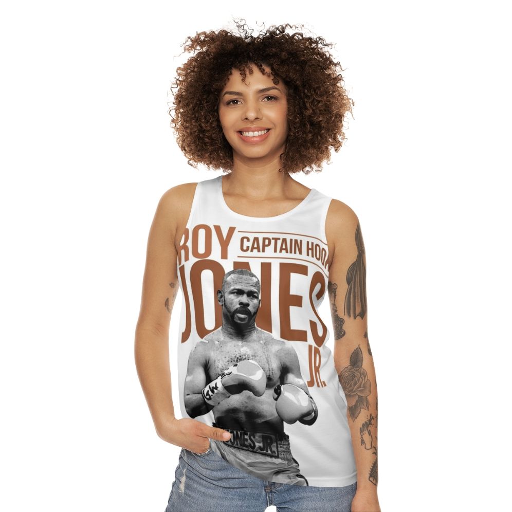 Roy Jones Jr Heavyweight Boxing Champion Unisex Tank Top - women