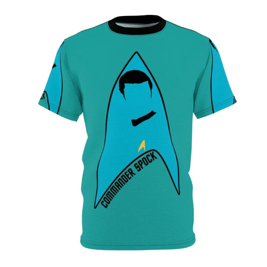 Spock Inspired All-Over-Print T-Shirt for Star Trek Fans