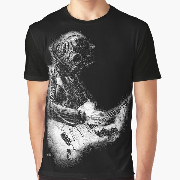 Ghost Nameless Ghoul Graphic T-Shirt featuring the Prequelle album cover design