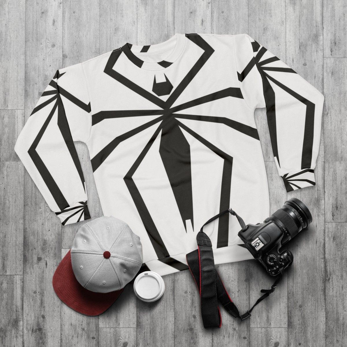 Marvel Anti-Venom Superhero Sweatshirt - flat lay