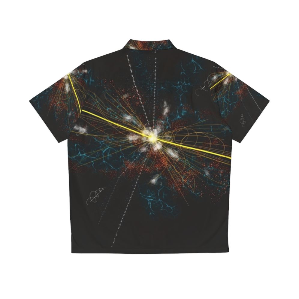 Higgs boson quantum physics Hawaiian shirt - Back