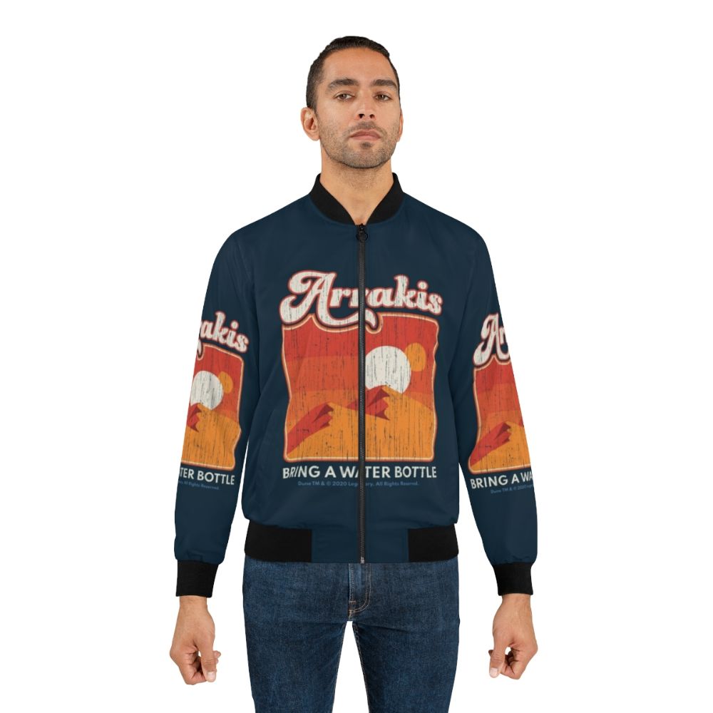 Dune 2020 bomber jacket with Arrakis desert design - Lifestyle