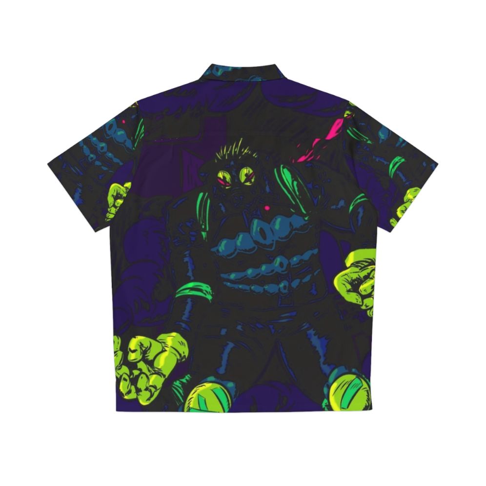 Caiman Hawaiian Shirt - Anime and Manga Inspired Clothing - Back