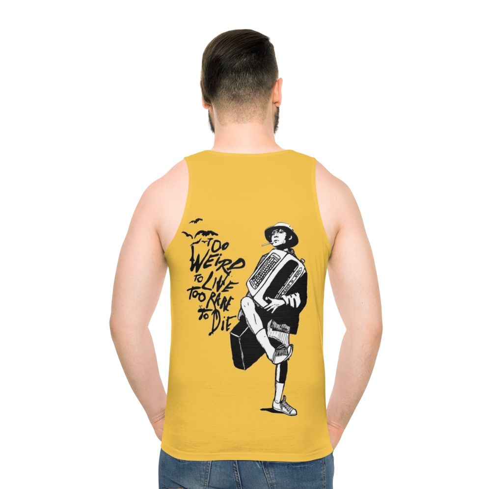 Fear and Loathing in Las Vegas Unisex Tank Top - men back