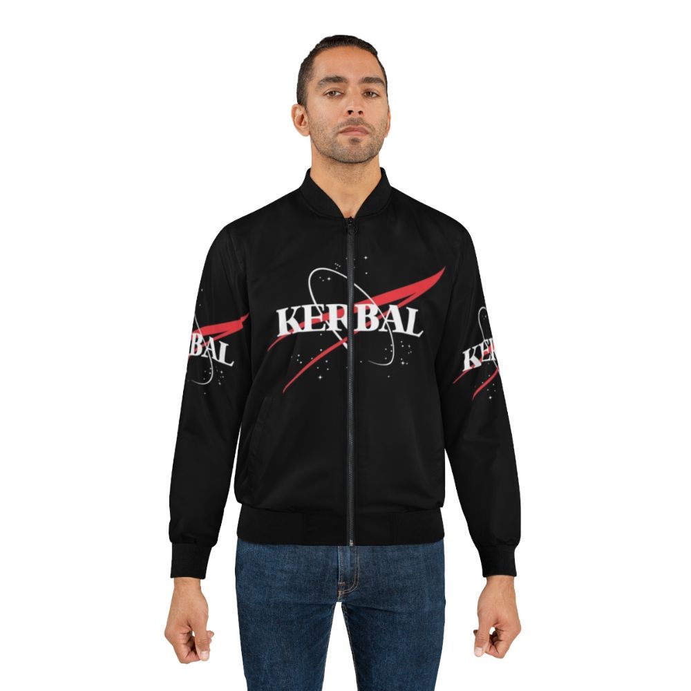 Kerbal Space Program NASA Bomber Jacket with Meatball Logo - Lifestyle