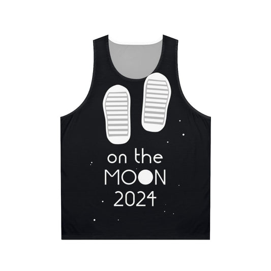 Space Force 'Boots On The Moon' Unisex Tank Top