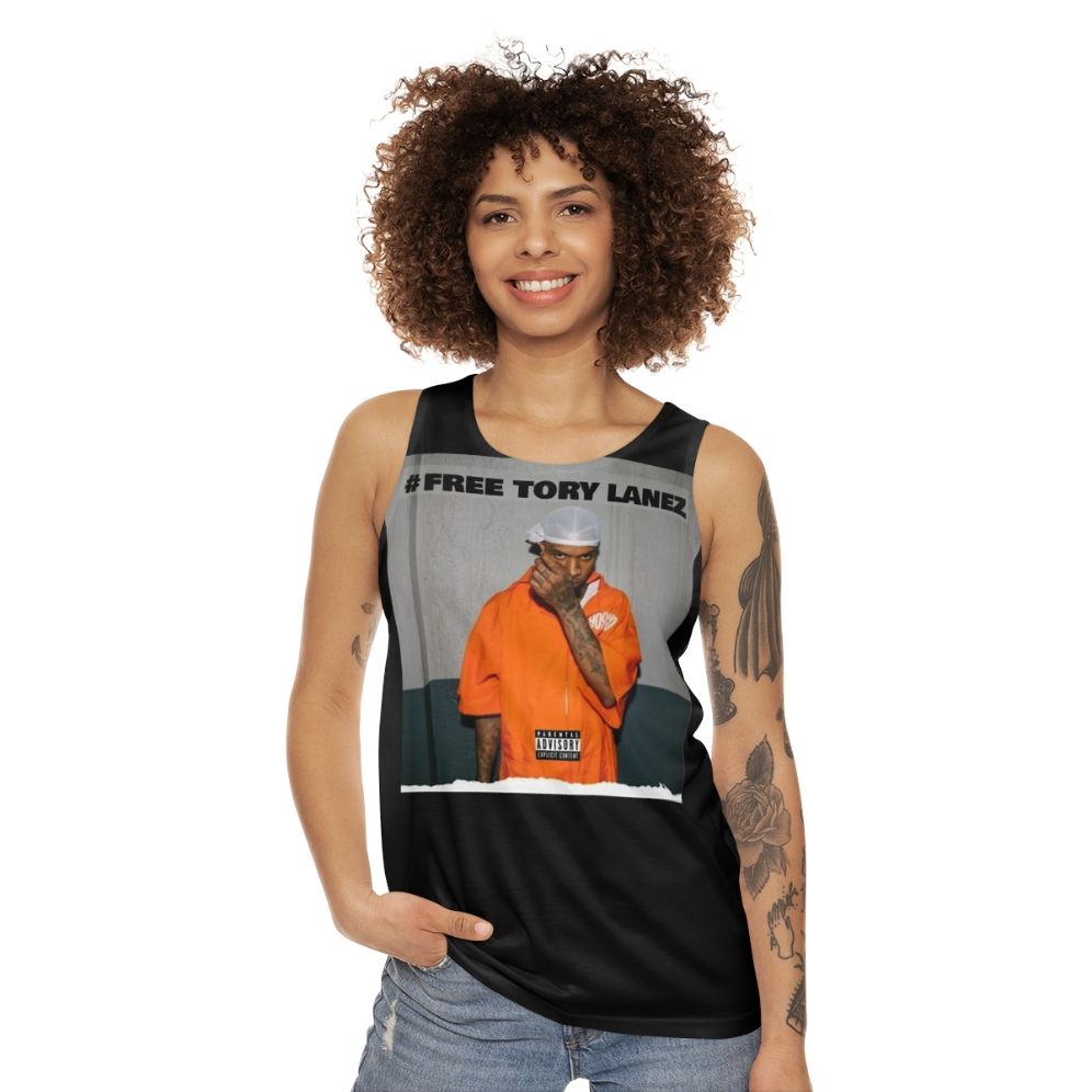 Unisex Tory Lanez Tank Top - women