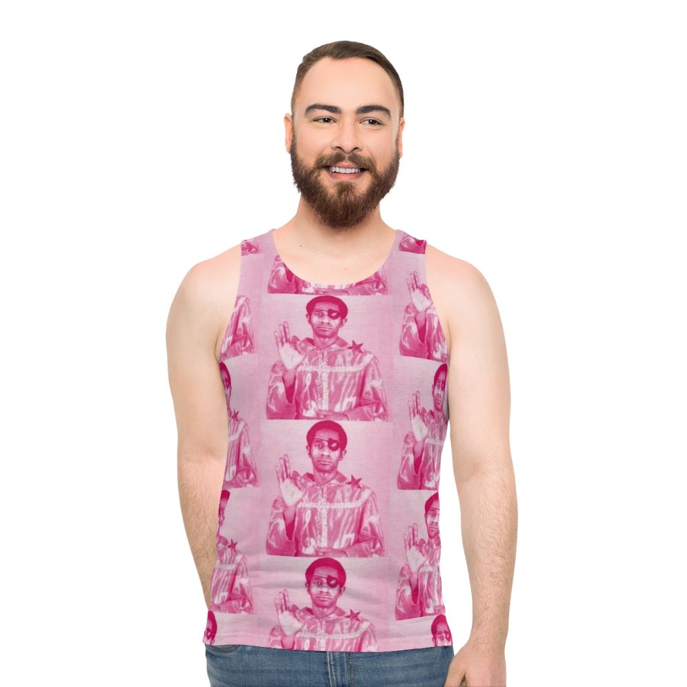 Jazz Piano Legend James Booker Unisex Tank Top - men