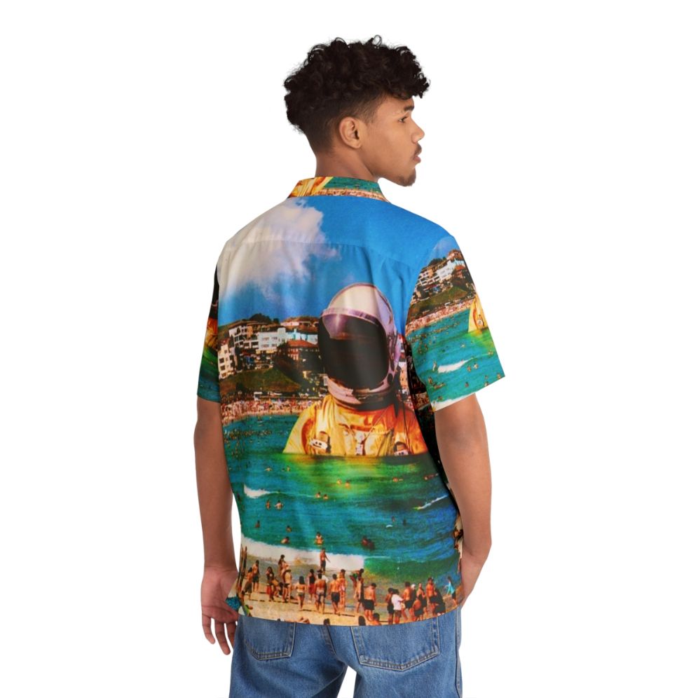 Surreal Beach Astronaut Hawaiian Shirt - People Back