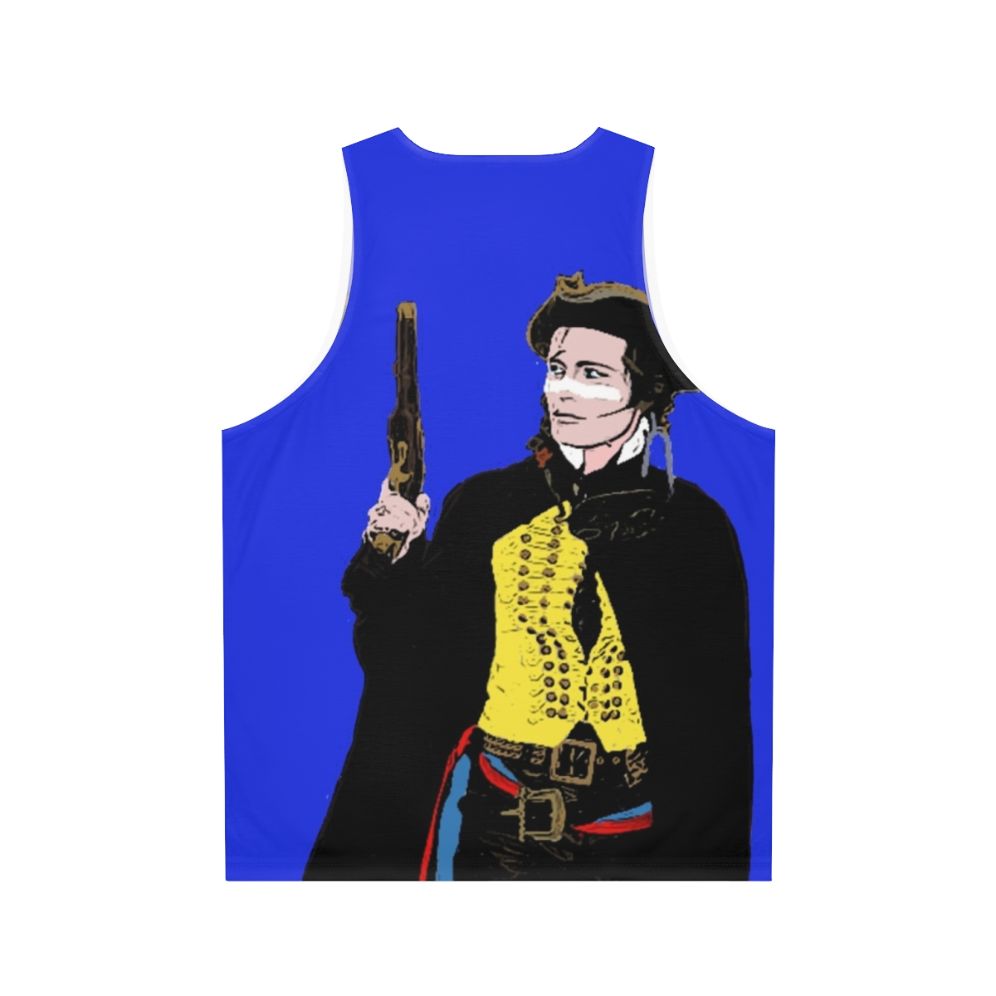 Adam Ant Unisex Tank Top - Back