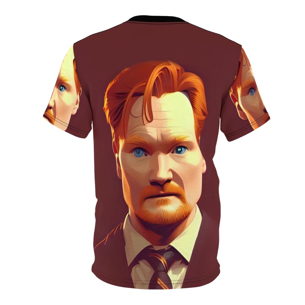 Conan O'Brien Inspired Comedy T-Shirt - Back