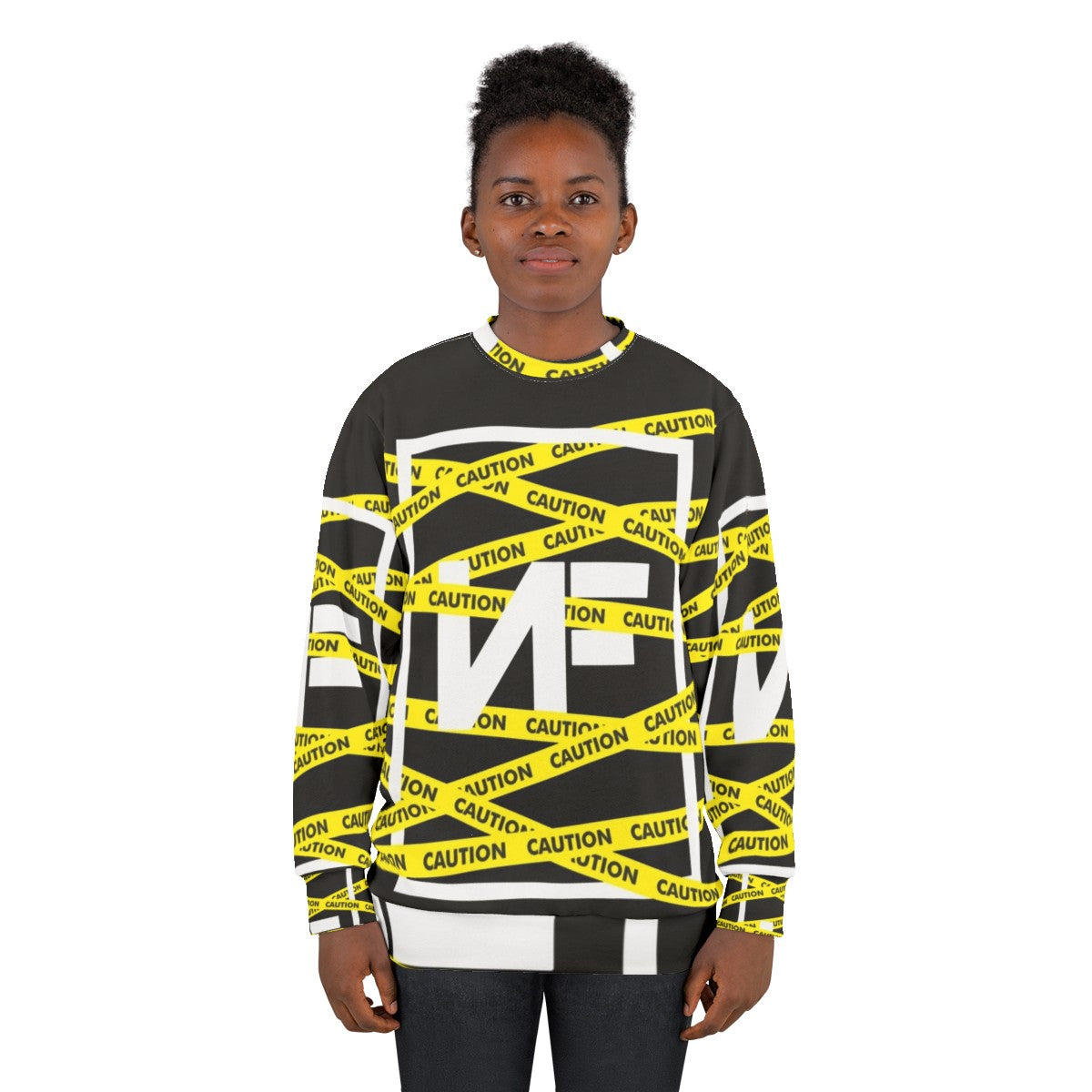 NF Caution Sweatshirt - Rap Merchandise for Music Fans - women