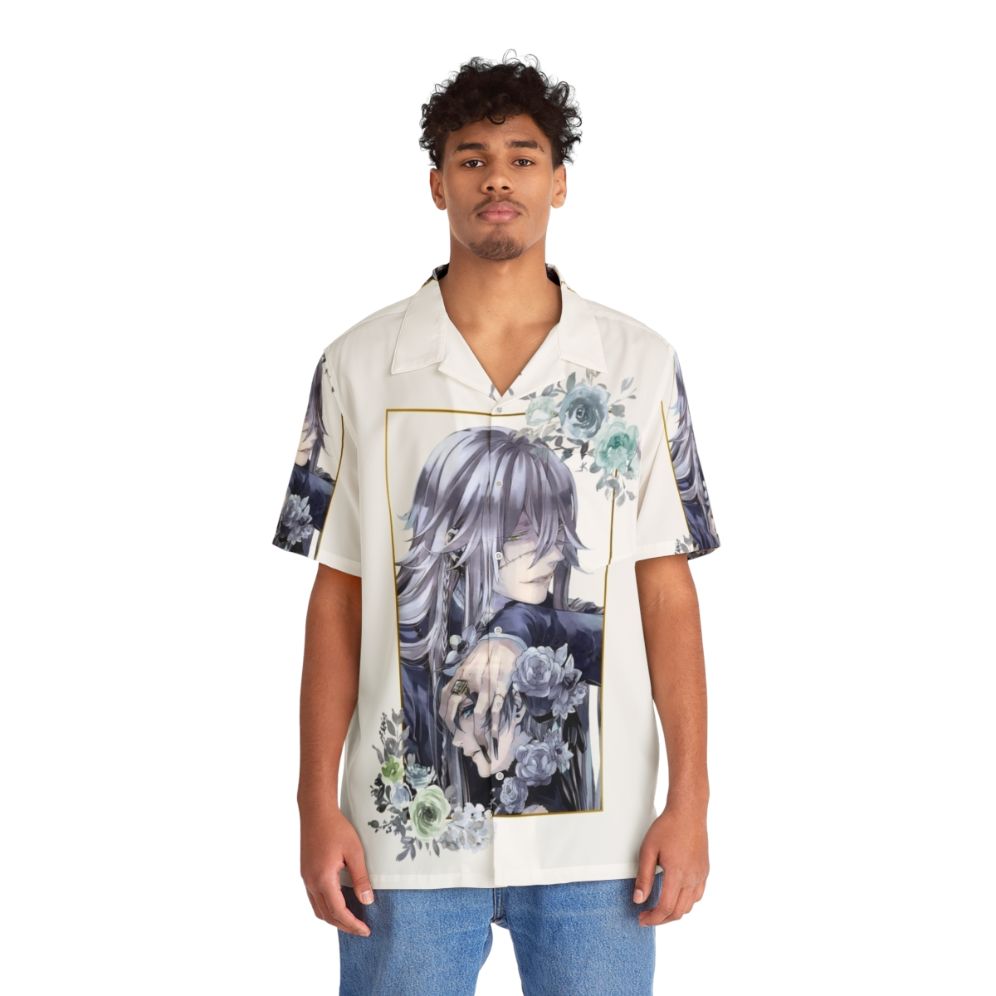 Black Butler Undertaker Hawaiian Shirt - People Front