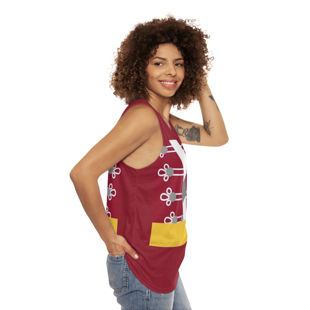 Cadet Uniform Unisex Tank Top - women side