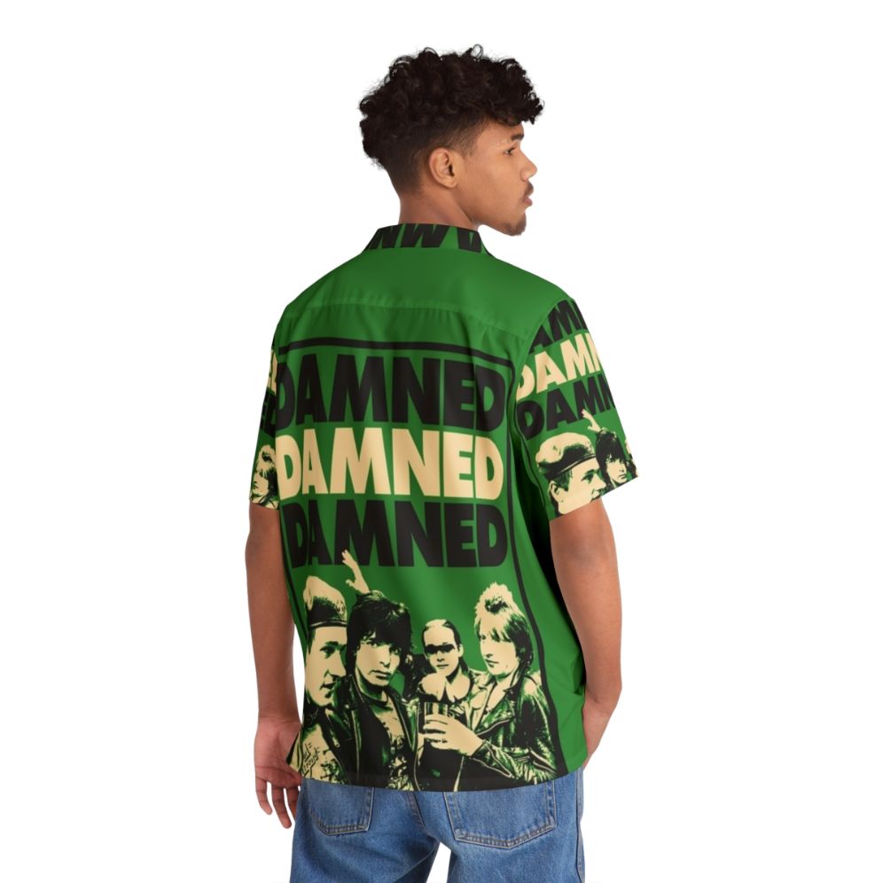 The Damned Hawaiian Shirt 2 - Punk Rock Inspired Hawaiian Shirt - People Back