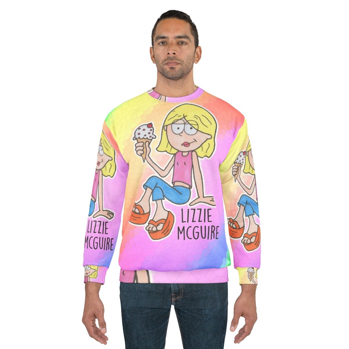 Lizzie McGuire Cartoon Graphic Sweatshirt - men