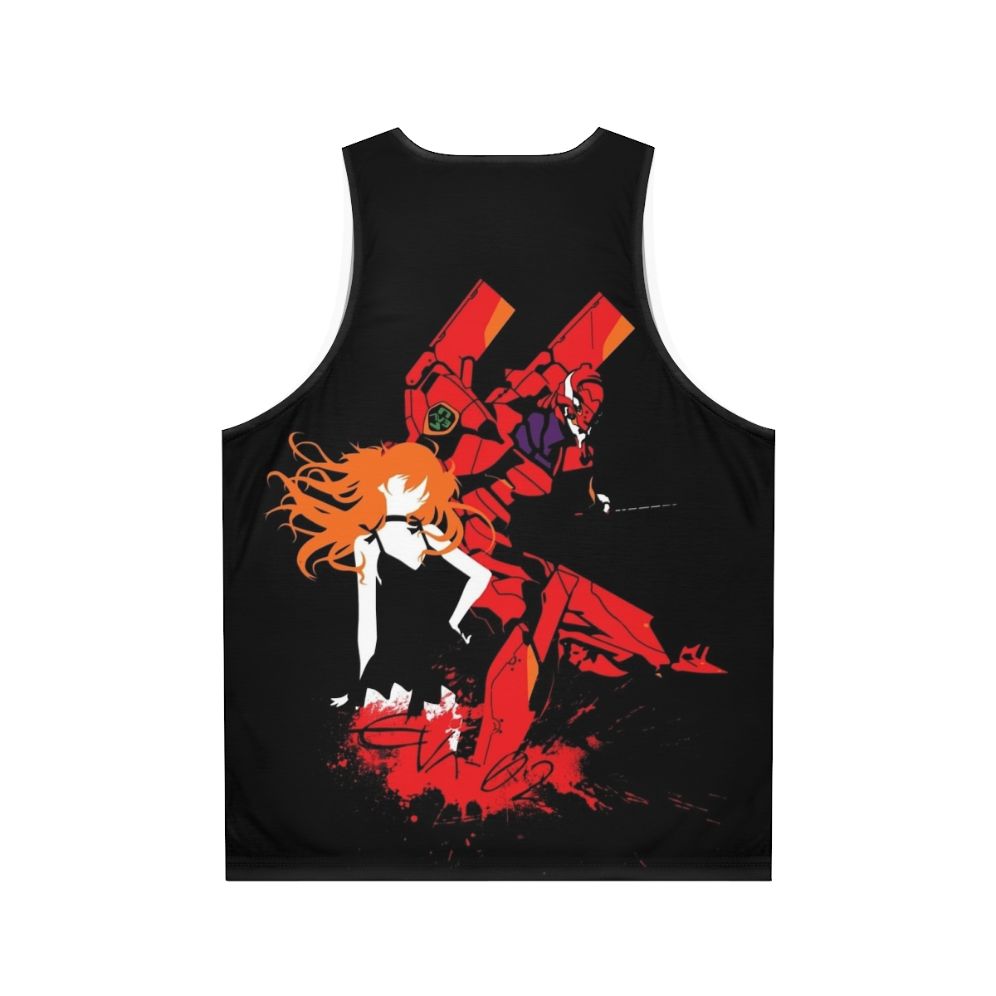 Evangelion Unit 02 Anime Tank Top - Back