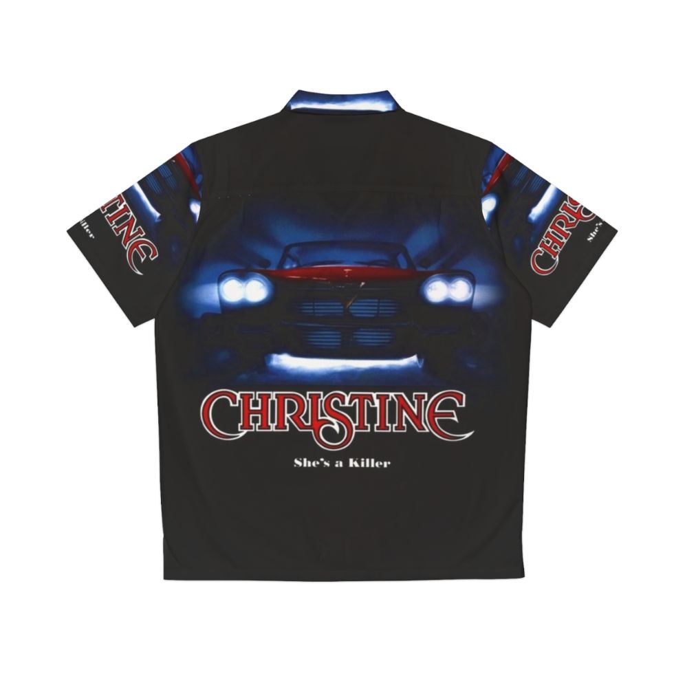 Vintage Christine Movie Car Hawaiian Shirt - Back