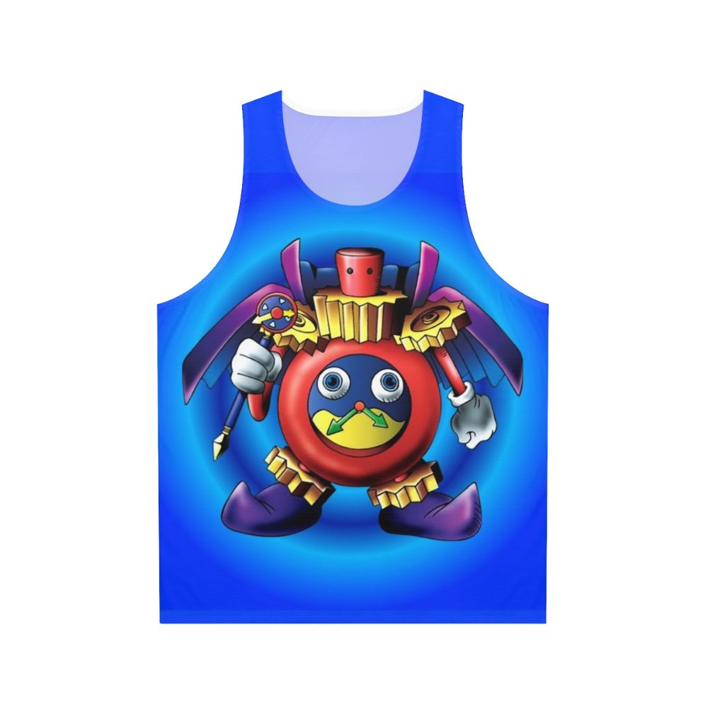 Time Wizard Unisex Yugioh Inspired Gaming Tank Top