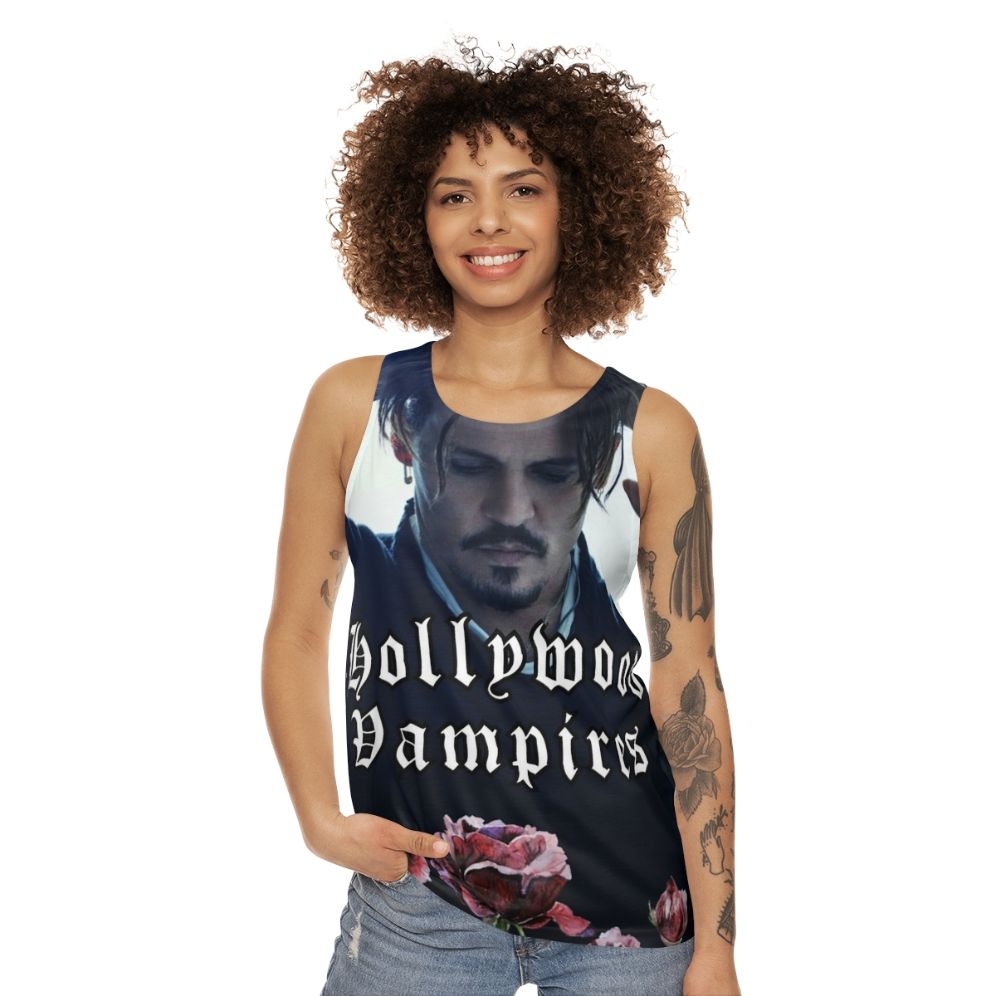 Hollywood Deep Vampires 2021 Tour Unisex Vampire Tank Top - women