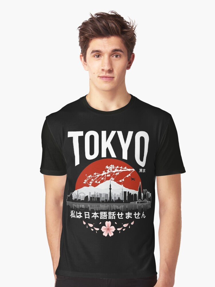 Japan, Japanese, Tokyo - Graphic T-Shirt (White Version) - Men