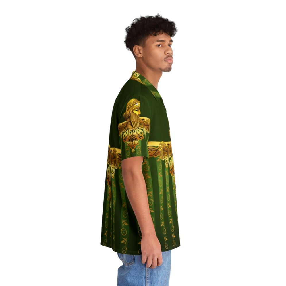 Assyrian King Sargon II Hawaiian Shirt - People Pight