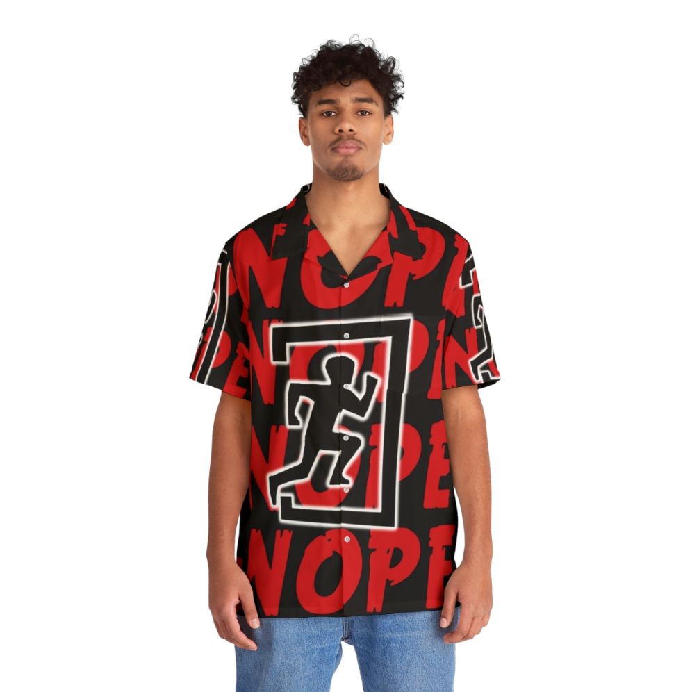 "Not Today Hawaiian Shirt 2 - Escape the horror of Dead by Daylight" - People Front