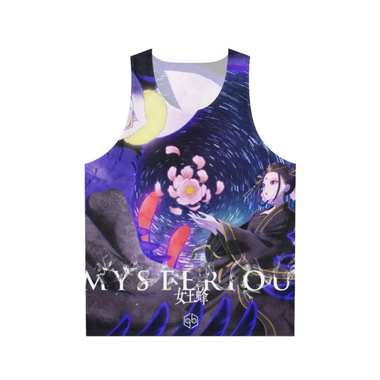 Unisex tank top with Ziyoou Vachi band art and mystery design