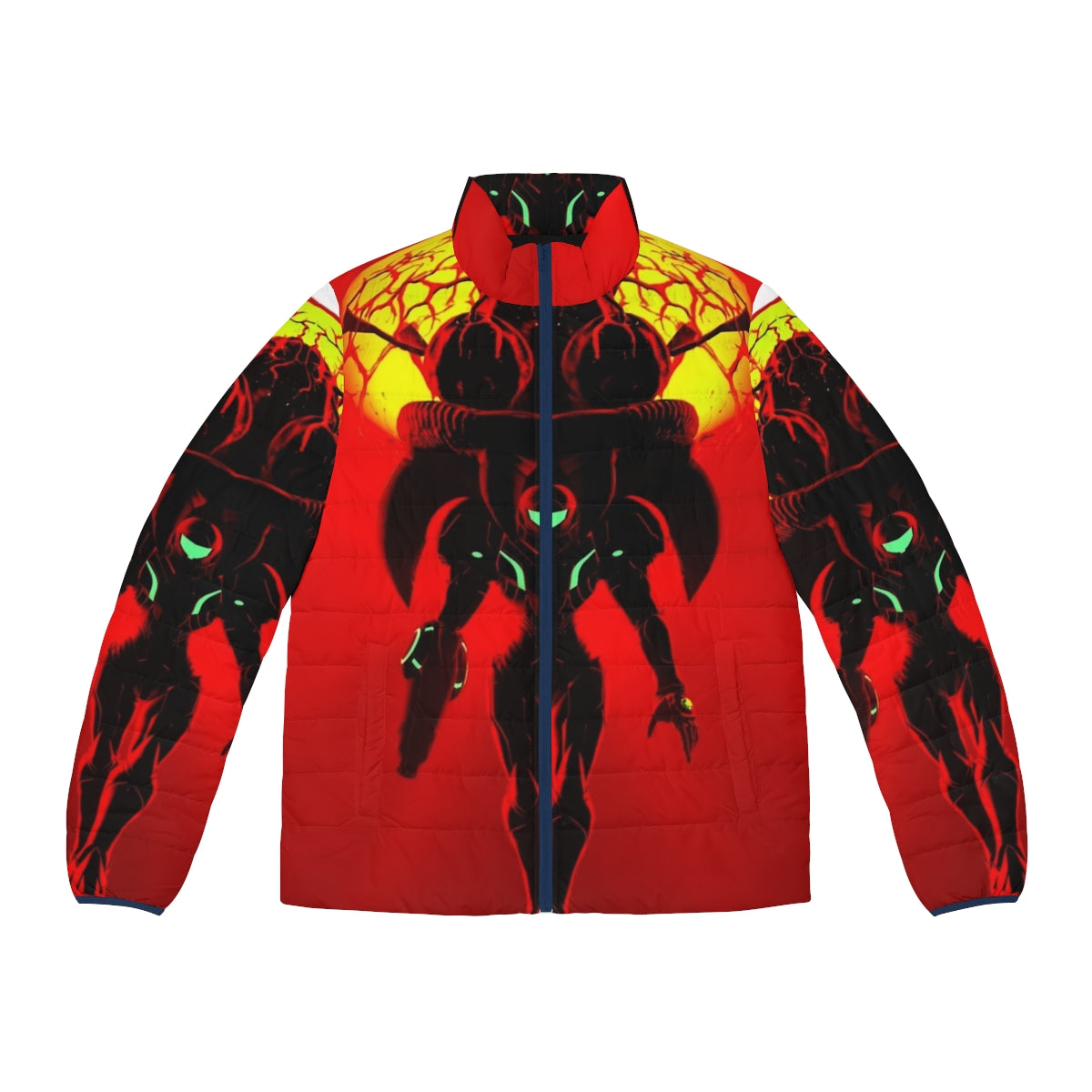 Metroid Samus Aran Puffer Jacket - Nintendo Videogame Inspired Outerwear