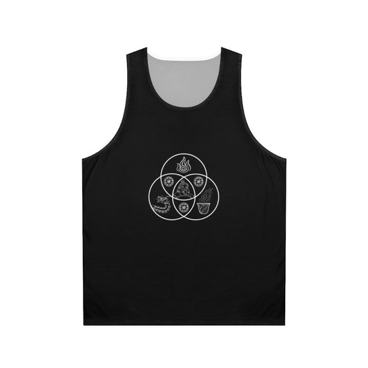 Uncle Iroh Avatar The Last Airbender Unisex Tank Top