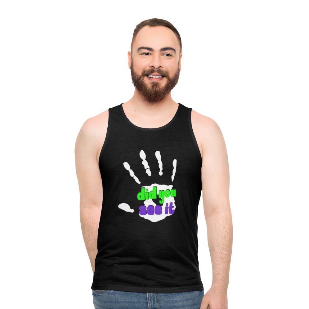 Unisex nuclear horror tank top - men