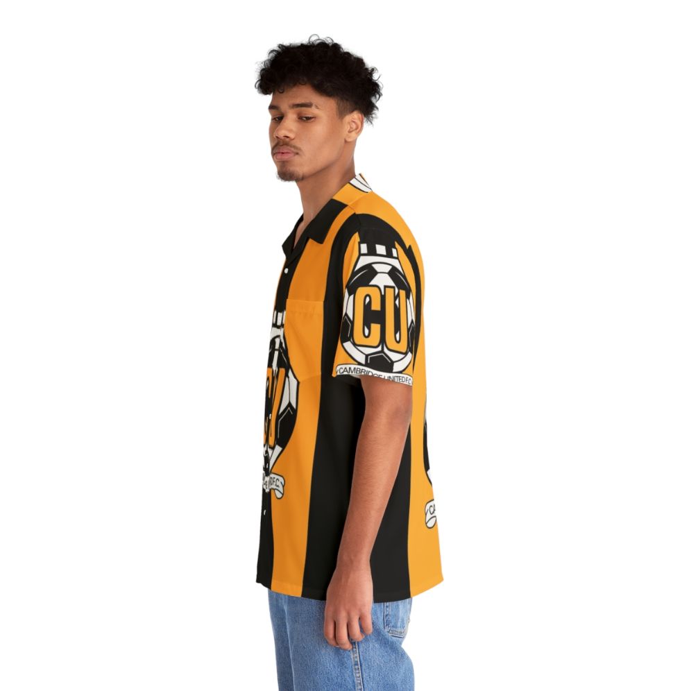 Cambridge United FC Logo Hawaiian Shirt - People Left