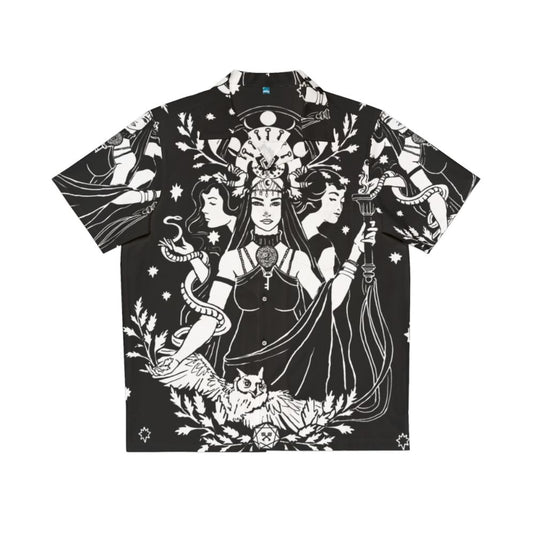 Hekate Triple Goddess Hawaiian Shirt