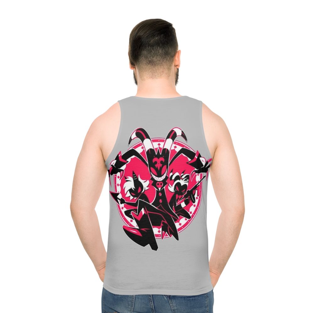 Helluva Boss Unisex Tank Top - men back