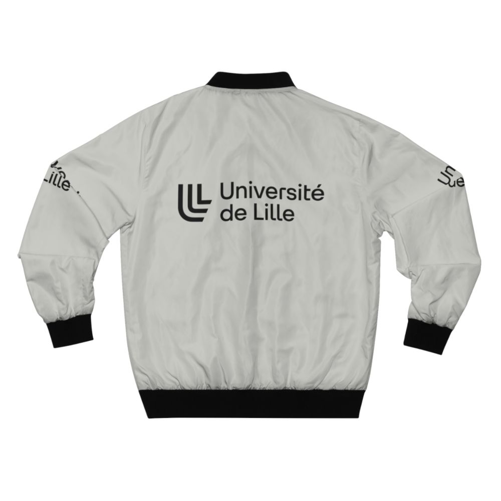 Université de Lille Bomber Jacket - Stylish and Comfortable for Campus Life - Back