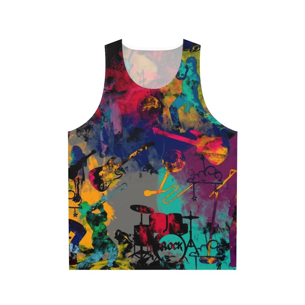 Rock band unisex tank top