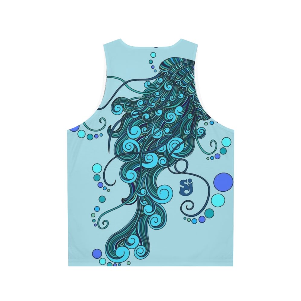 String Cheese Incident Jelly Fish Unisex Tank Top - Back