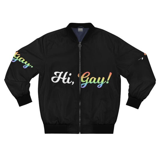 Rainbow Pride LGBTQIA+ Bomber Jacket