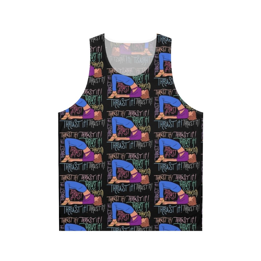 Unisex graphic tank top for showgirls fans