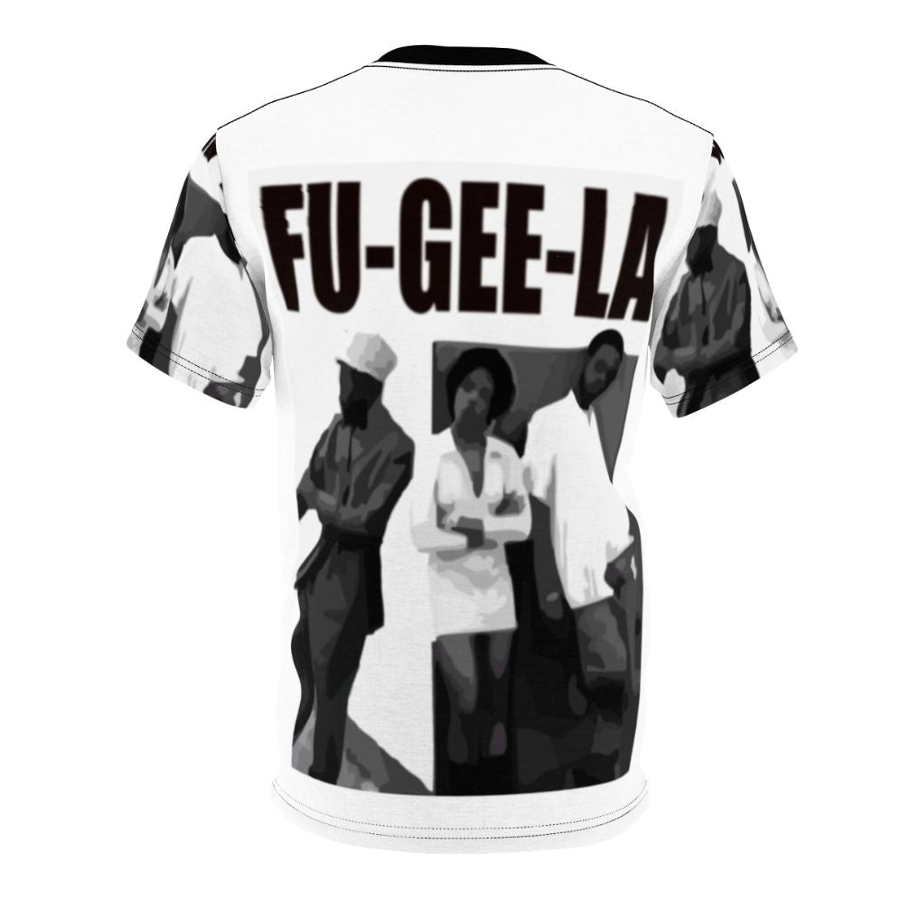 Vintage-style t-shirt inspired by the iconic 90s hip hop group The Fugees - Back