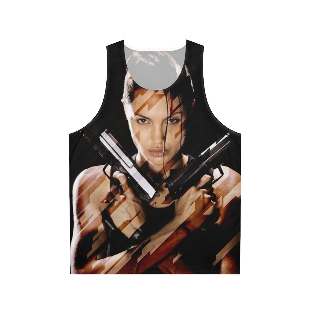 Lara Croft Tomb Raider Angelina Jolie Unisex Adventure Tank Top