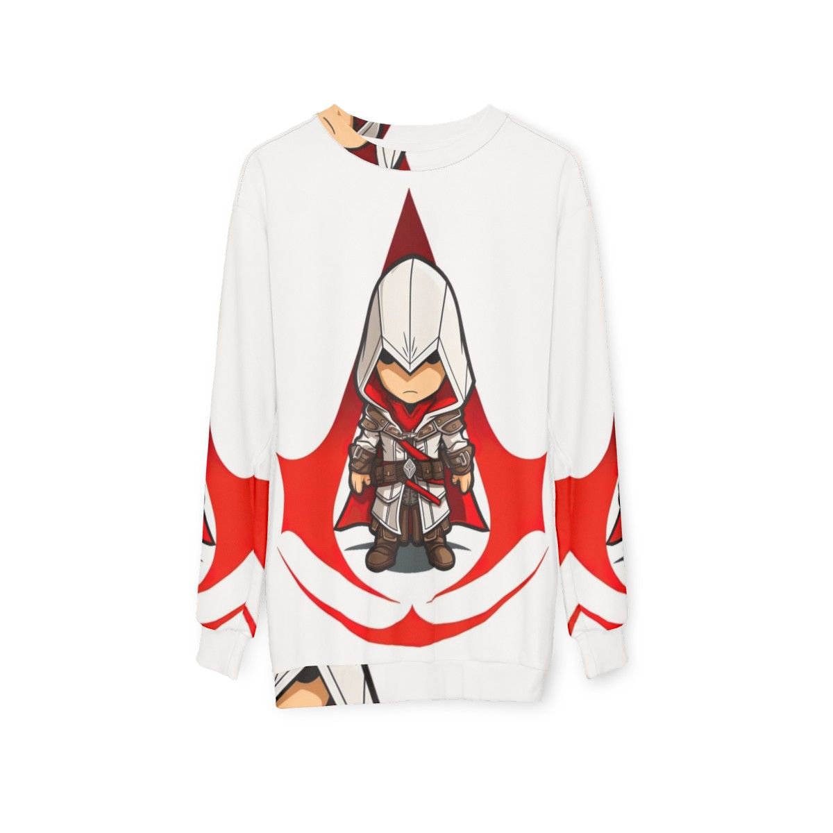 Chibi Assassins Creed Sweatshirt - hanging