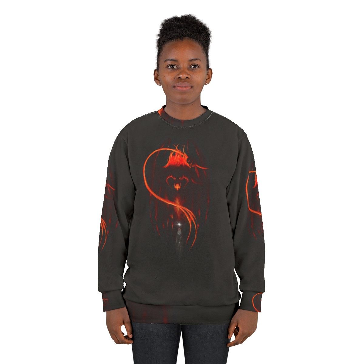 Balrog Sweatshirt, Lord of the Rings Inspired Clothing - women